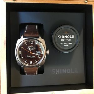 Limited Edition Shinola Wright Brothers Watch 40mm
